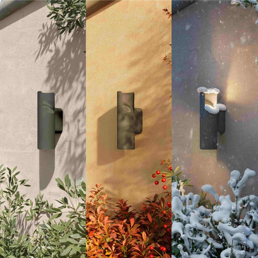 Philips - FIRA LED Outdoor Wall Light, 4.3 W / 230 V, 2700 K, IP44