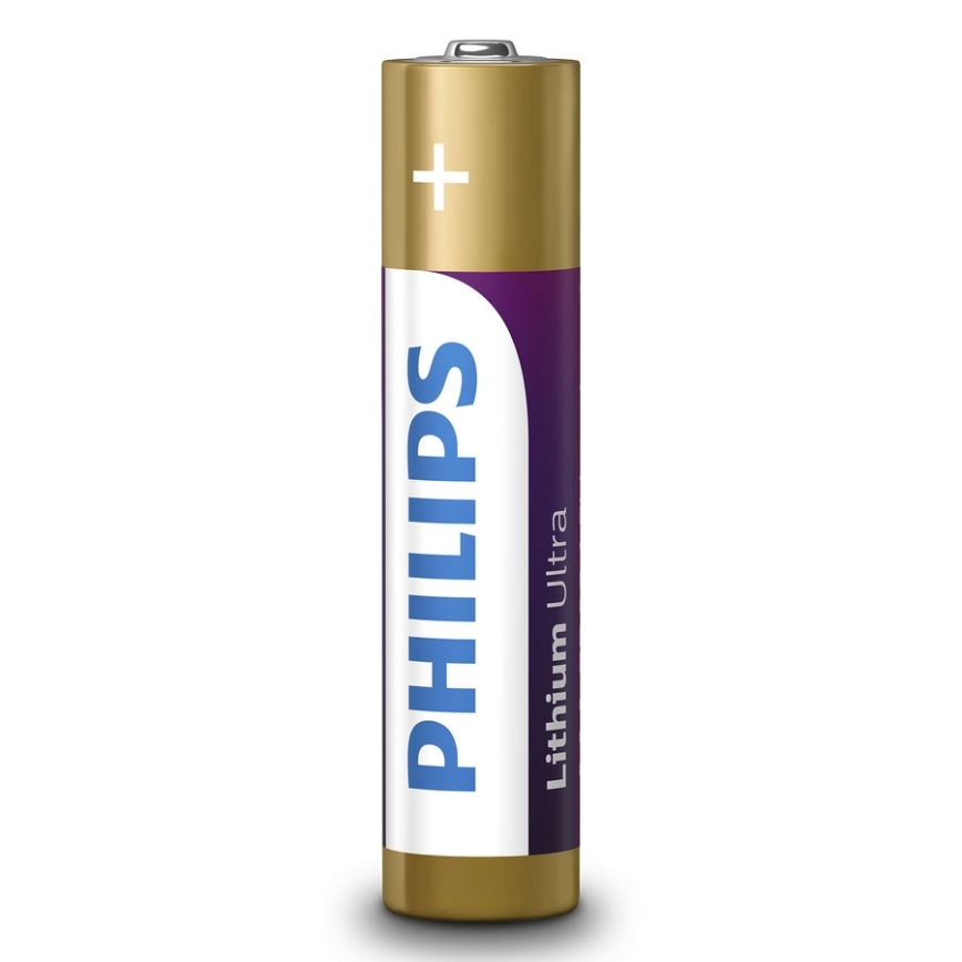 Philips FR03LB4A/10 - 4 pcs Lithium battery AAA LITHIUM ULTRA 1,5V 800mAh