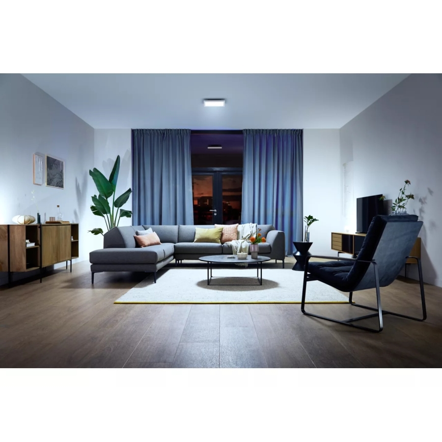Philips - Hue AURELLE LED Dimmable Ceiling Light LED/19W/230V 2200-6500K 30x30 cm White