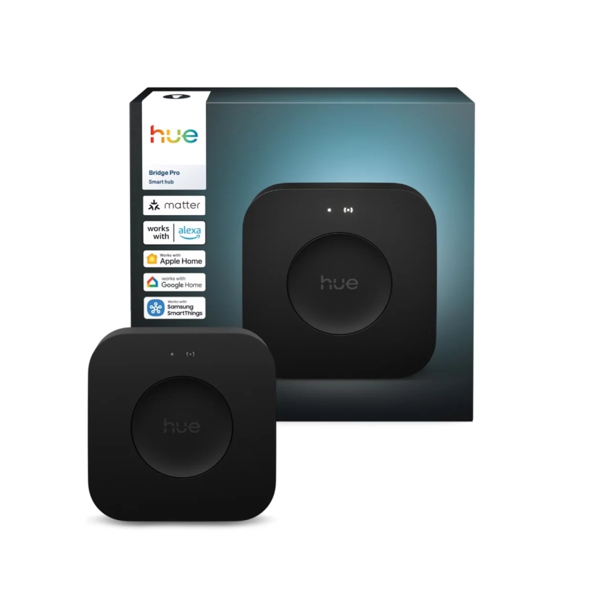 Philips - Hue Bridge Pro hub, black