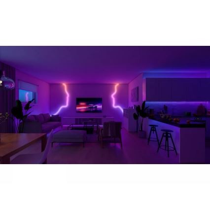 Philips - Hue ESSENTIAL 10m RGBW Dimmable LED Strip 39.5W/230V 2200-6500K