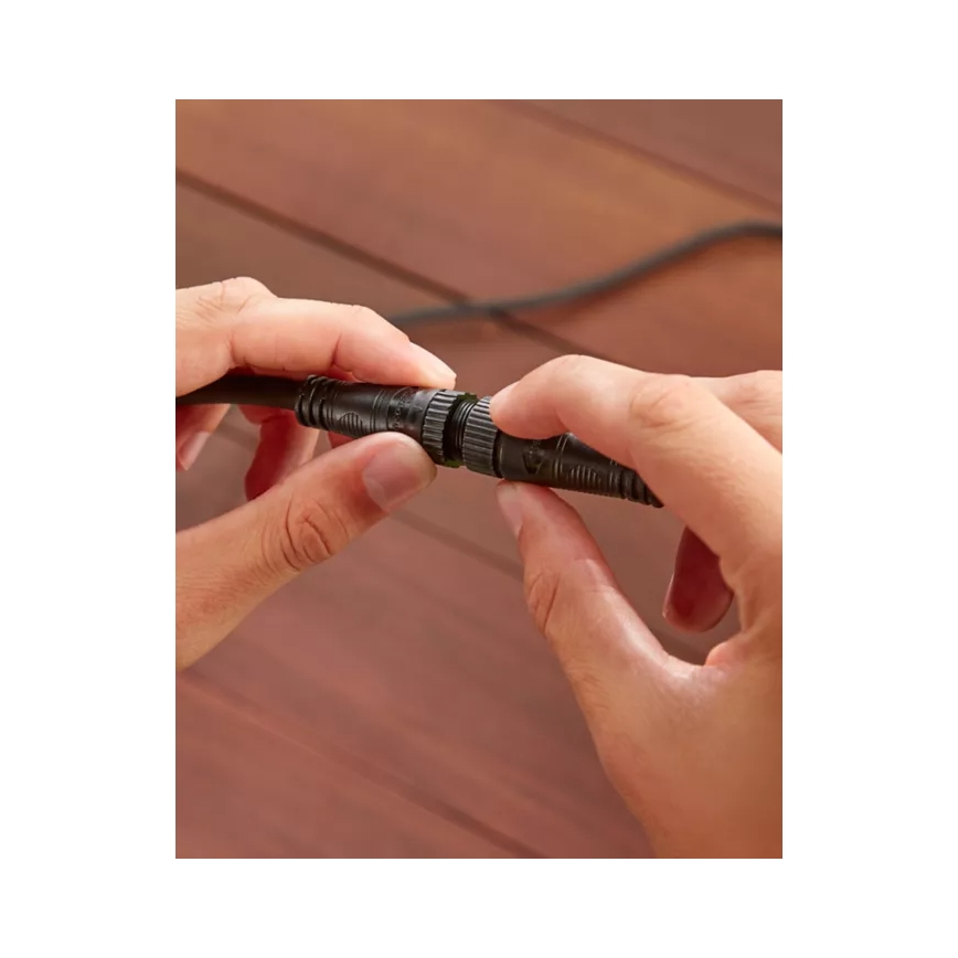 Philips - Hue FESTAVIA 21m Outdoor Dimmable RGBW LED String Lights, 30 LEDs, IP65