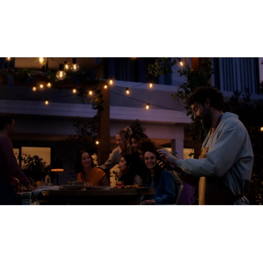 Philips - LED RGBW Extendable Dimmable Outdoor String Lights Hue FESTAVIA 20xLED 14m IP65