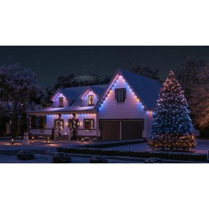 Philips - LED RGBW Extendable Dimmable Outdoor String Lights Hue FESTAVIA 16xLED 9m 1000-20000K IP65