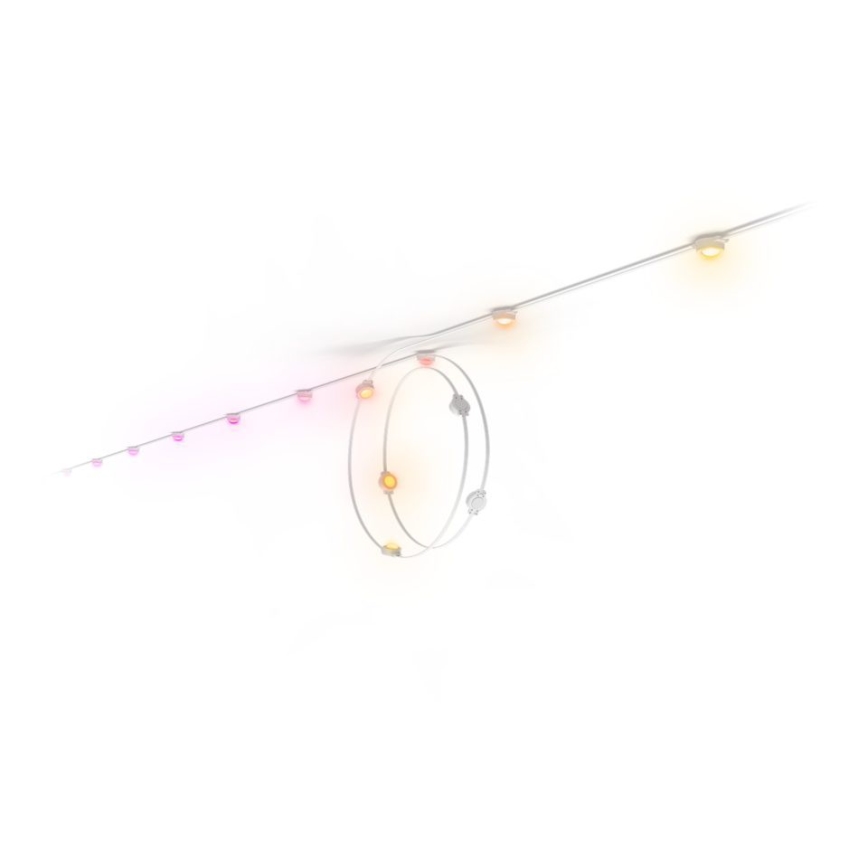 Philips - LED RGBW Extendable Dimmable Outdoor String Lights Hue FESTAVIA 16xLED 9m 1000-20000K IP65