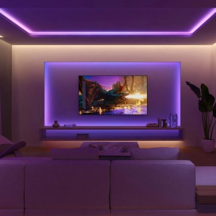Philips - Hue FLUX 2m RGBW Dimmable LED Strip Extension Kit LED/19,5W/24V 1000-20000K