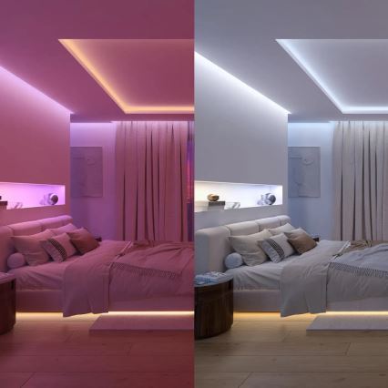 Philips - Hue FLUX 2m RGBW Dimmable LED Strip Extension Kit LED/19,5W/24V 1000-20000K