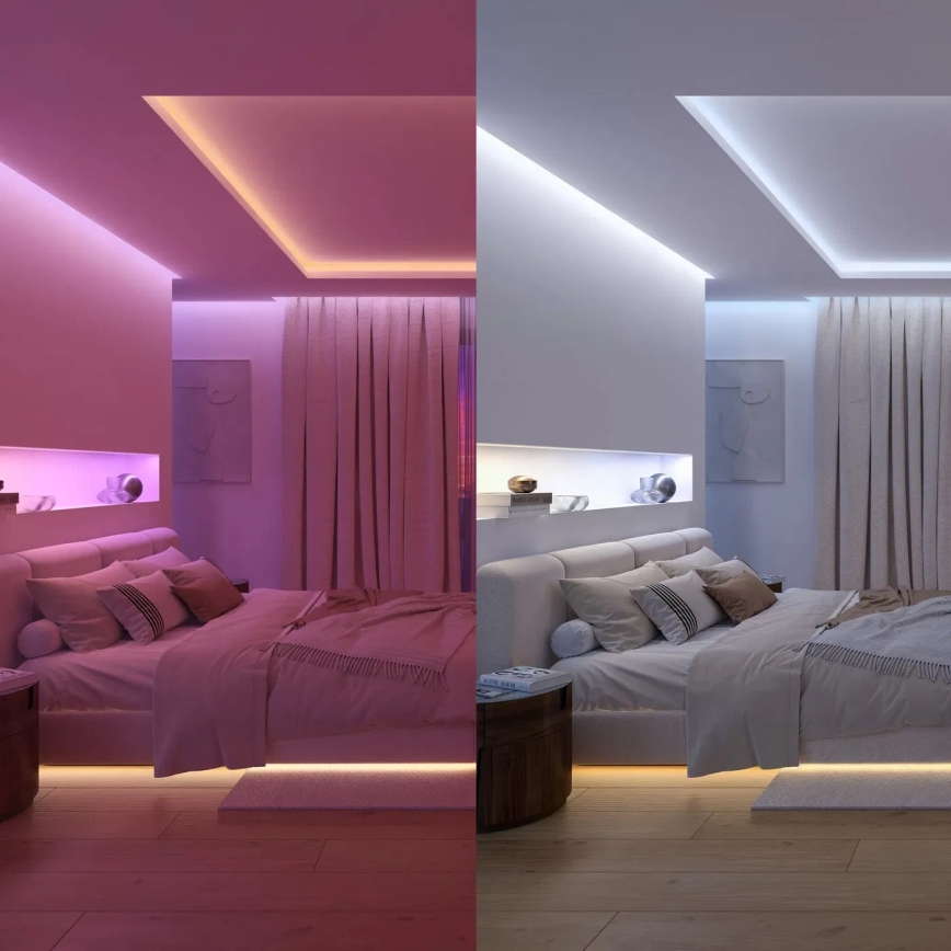 Philips - Hue FLUX 2m RGBW Dimmable LED Strip Extension Kit LED/19,5W/24V 1000-20000K