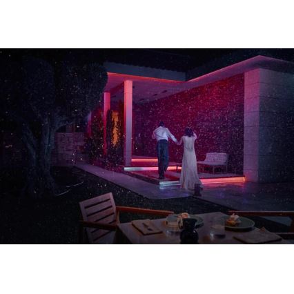 Philips - LED RGBW Dimmable Outdoor Strip Hue FLUX 5m LED/30W/230V 2200-6500K IP67