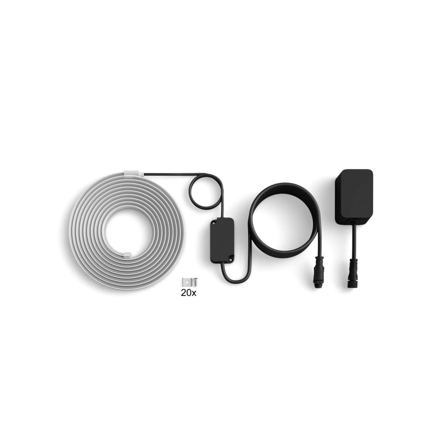 Philips - LED RGBW Dimmable Outdoor Strip Hue FLUX 5m LED/30W/230V 2200-6500K IP67