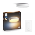 Philips - Hue LED Dimmable Ceiling Light LED/33.5W/230V 2200–6500K Ø425 mm White + Remote Control