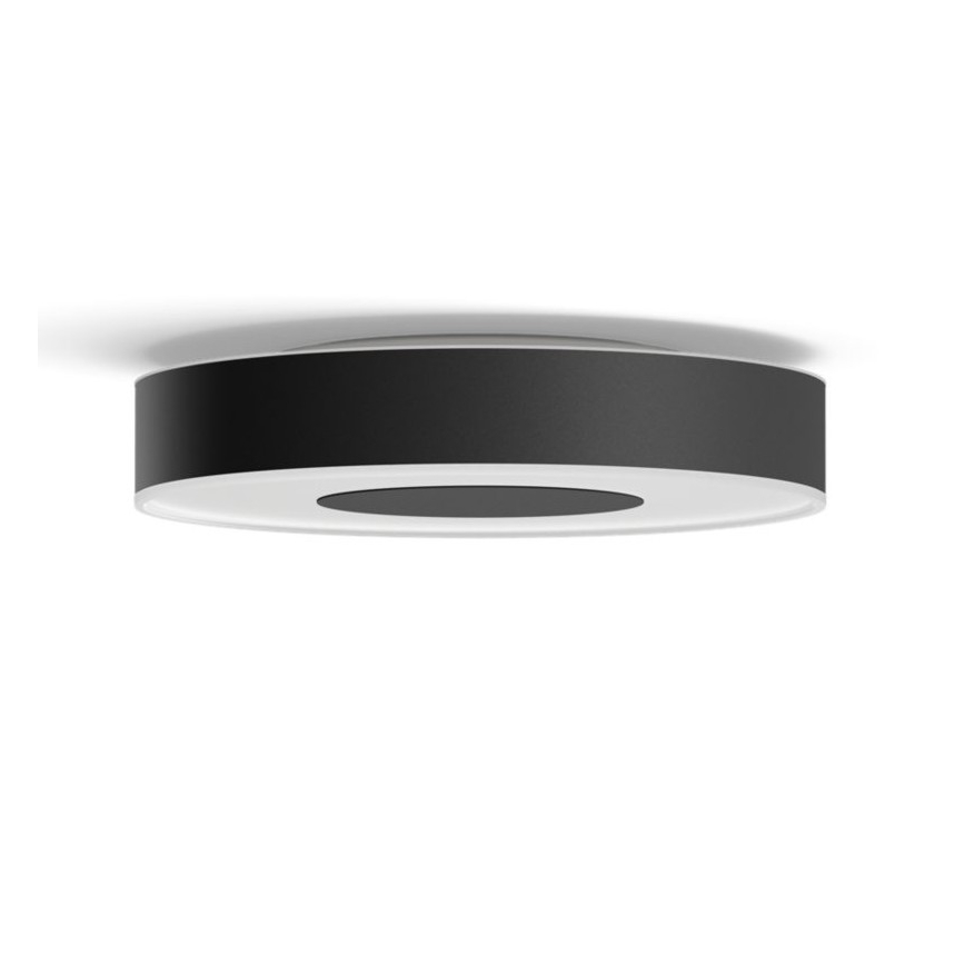 Philips - RGB LED Dimmable Ceiling Light Hue INFUSE LED/33.5W/230V 2000-6500K Ø 381 mm Black