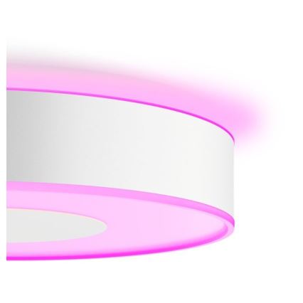 Philips - LED RGB Dimmable ceiling light Hue INFUSE LED/52,5W/230V 2000-6500K Ø 425 mm white