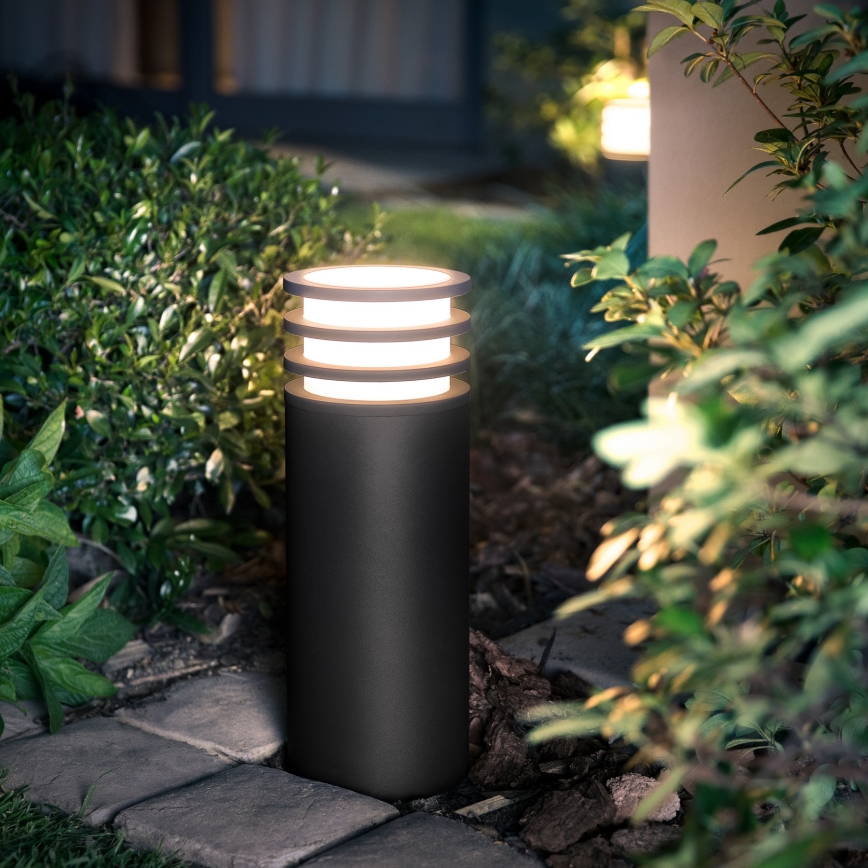 Philips - Hue LUCCA LED RGB Dimmable Outdoor Lamp 1xE27/8,1W/230V 25 cm 1000-20000K IP44