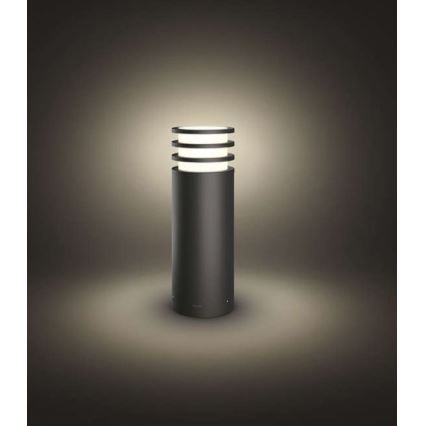 Philips - Hue LUCCA LED RGB Dimmable Outdoor Lamp 1xE27/8,1W/230V 25 cm 1000-20000K IP44