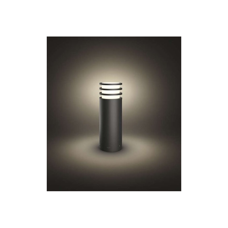 Philips - Hue LUCCA LED RGB Dimmable Outdoor Lamp 1xE27/8,1W/230V 25 cm 1000-20000K IP44