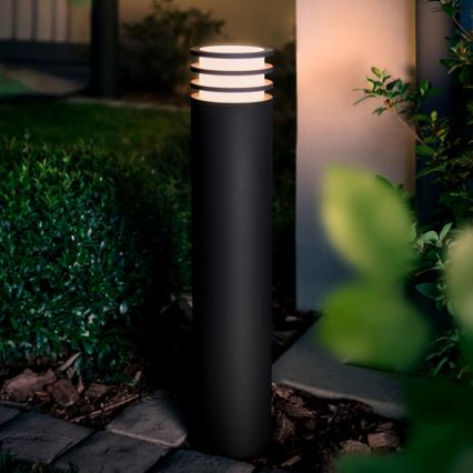 Philips - LED RGB Dimmable Outdoor Lamp Hue LUCCA 1xE27/8.1W/230V 77 cm 1000-20000K IP44