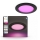 Philips Hue SLIM LED RGBW Dimmable Bathroom Recessed Downlight, 12W/230V, 1000-20000K, Black, IP44