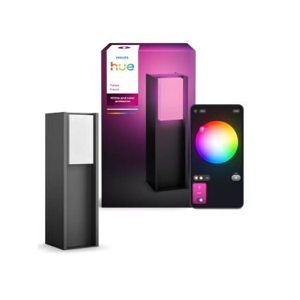 Philips - Hue TURACO Dimmable LED Outdoor Lamp 1x E27 / 8.1W / 230V, 40 cm, IP44