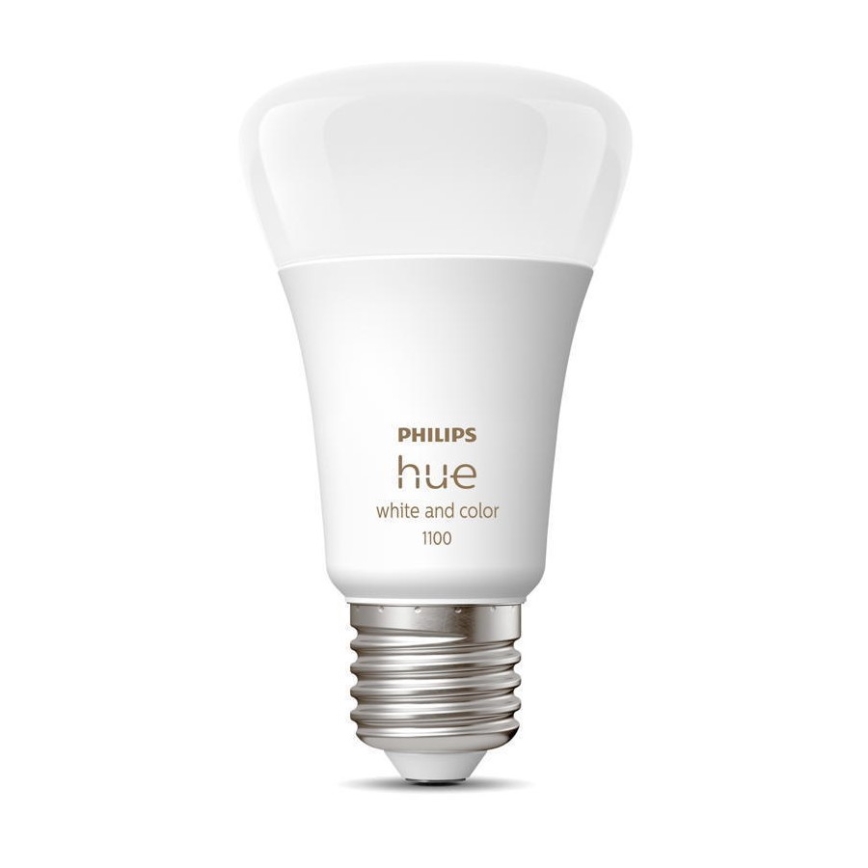 Philips Hue White and Color Ambiance A60 LED Dimmable Bulb, E27, 9W, 230V, 2000–6500K