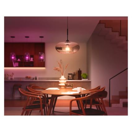 Philips Hue White and Color Ambiance Dimmable LED Bulb E27, 8.1W, 230V, 1000-20000K