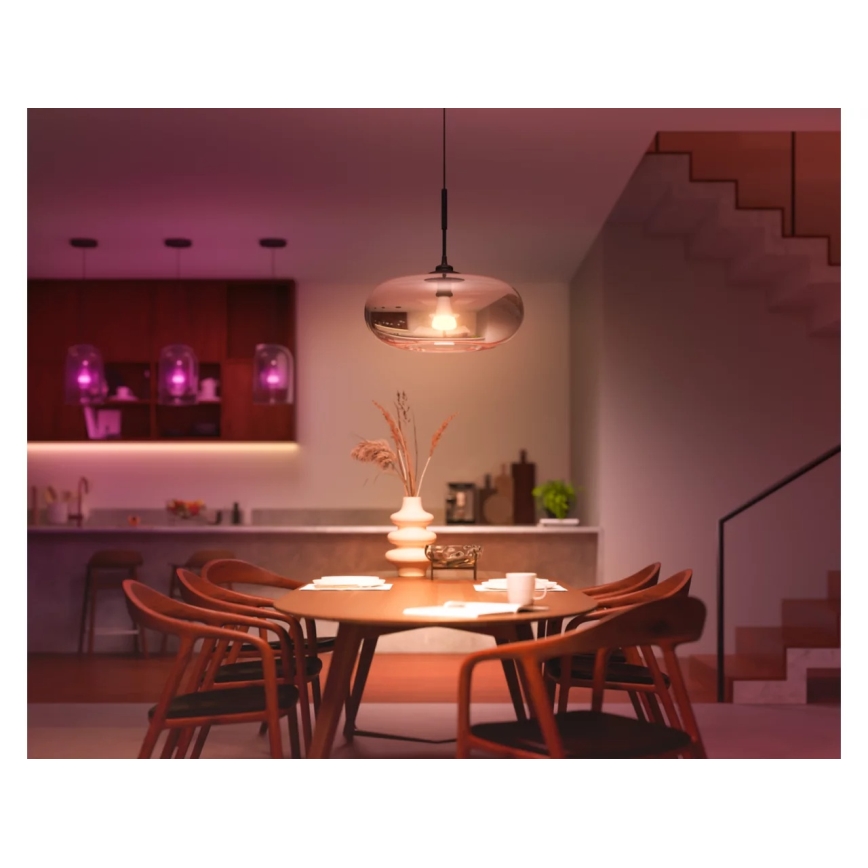 Philips Hue White and Color Ambiance Dimmable LED Bulb E27, 8.1W, 230V, 1000-20000K