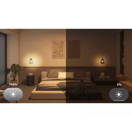 Philips Hue White and Color Ambiance Essential Starter Kit — 2× E27, 8W, 230V, 2200–6500K + Hue Bridge