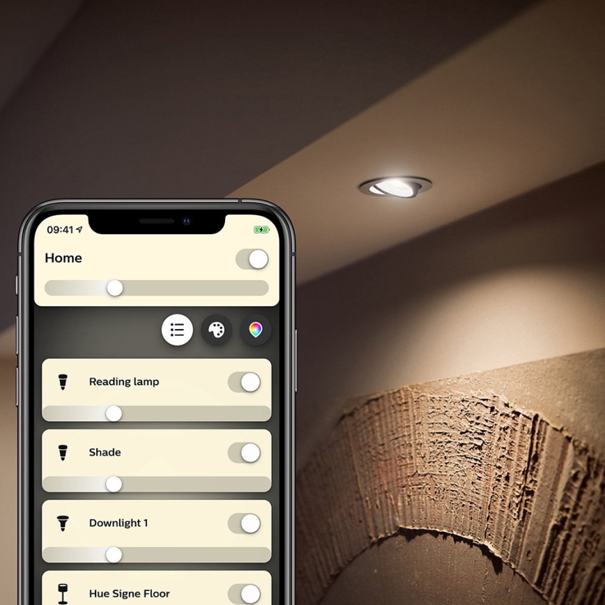Philips Hue White and Color Ambiance Starter Kit 2x E27/9W/230V 2000-6500K + Hue Bridge