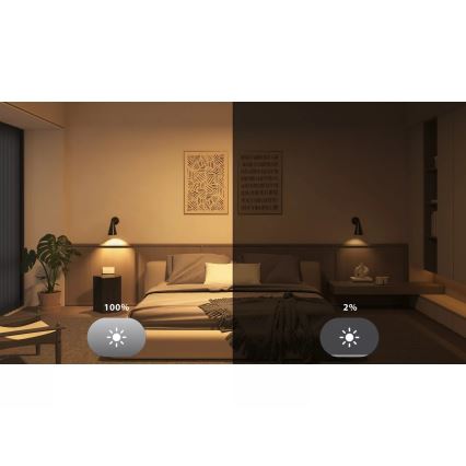 Starter kit Philips Hue White and Color Ambiance 3xE27/8,1W 1000-20000K + Hue Bridge and Dimmer Switch