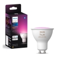 Philips Hue White and Color Ambiance GU10 RGBW Dimmable LED Bulb, 4.2W, 230V, 2000–6500K