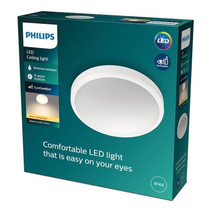 Philips - LED Bathroom ceiling light BALANCE LED/17W/230V IP44