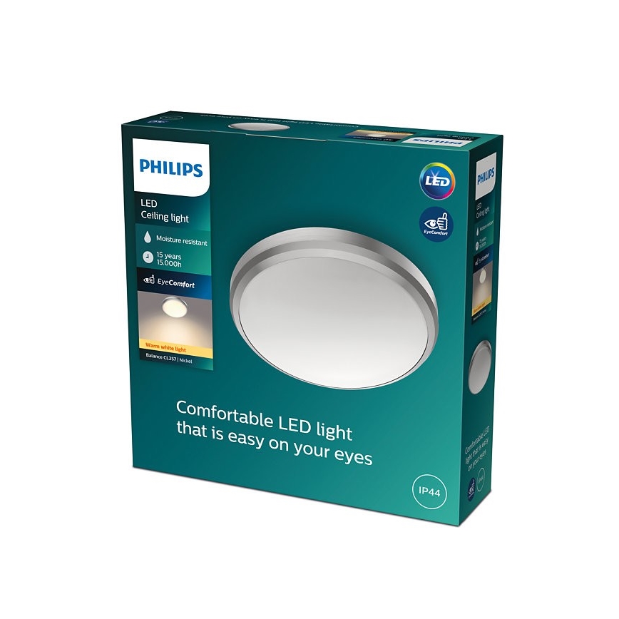 Philips - LED Bathroom ceiling light BALANCE LED/6W/230V IP44