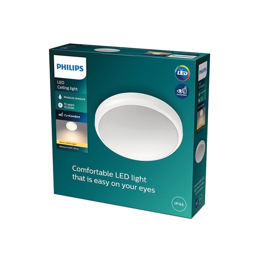 Philips - LED Bathroom ceiling light BALANCE LED/6W/230V IP44
