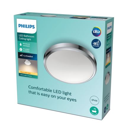 Philips - LED Bathroom ceiling light LED/17W/230V 2700K IP44