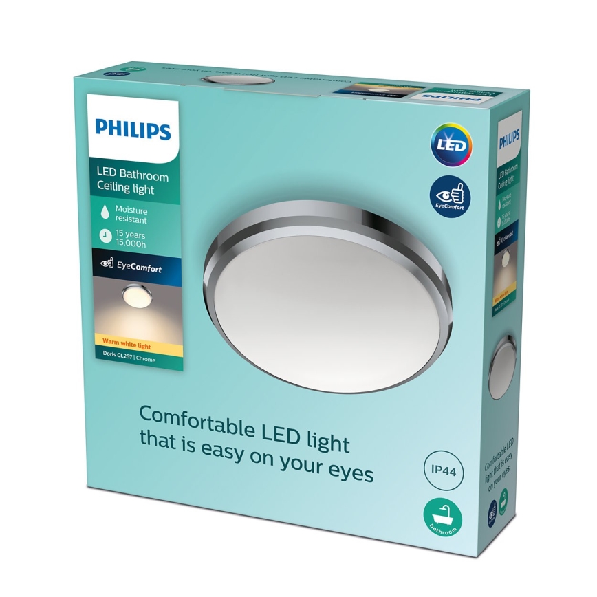 Philips - LED Bathroom ceiling light LED/6W/230V 2,700K IP44
