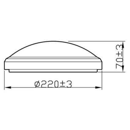 Philips - LED Bathroom ceiling light LED/6W/230V 4,000K IP44