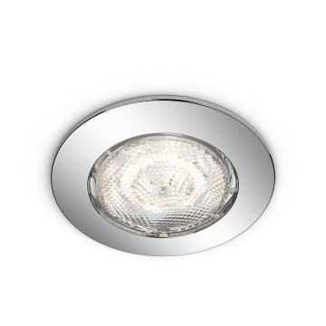 Philips - LED Bathroom recessed light 1xLED/4,5W IP65