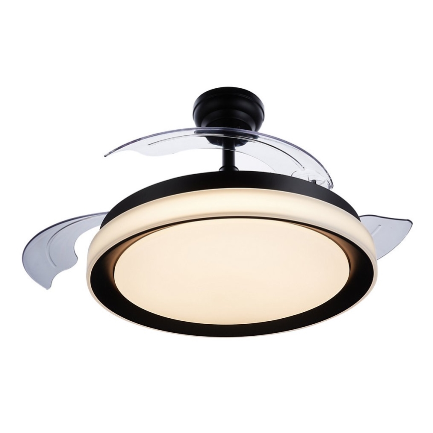Philips - LED Ceiling fan LED/35W/230V 5500/4000/2700K black + remote control