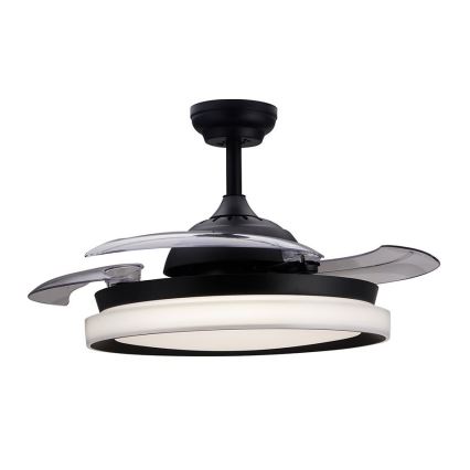 Philips - LED Ceiling fan LED/35W/230V 5500/4000/2700K black + remote control