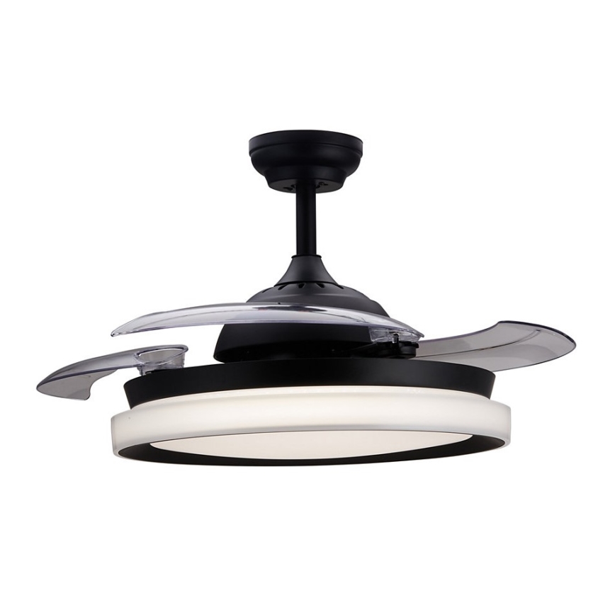 Philips - LED Ceiling fan LED/35W/230V 5500/4000/2700K black + remote control