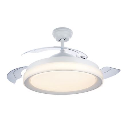 Philips - LED Ceiling fan LED/35W/230V 5500/4000/2700K white + remote control