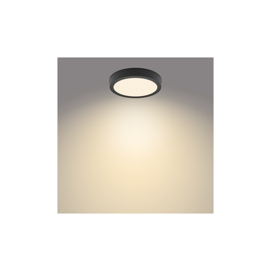 Philips - LED Ceiling light LED/12W/230V 2700K black