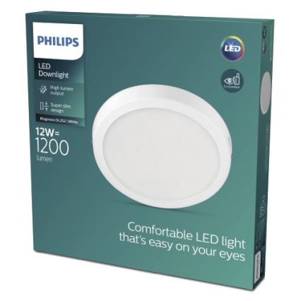 Philips - LED Ceiling light LED/12W/230V 2700K white