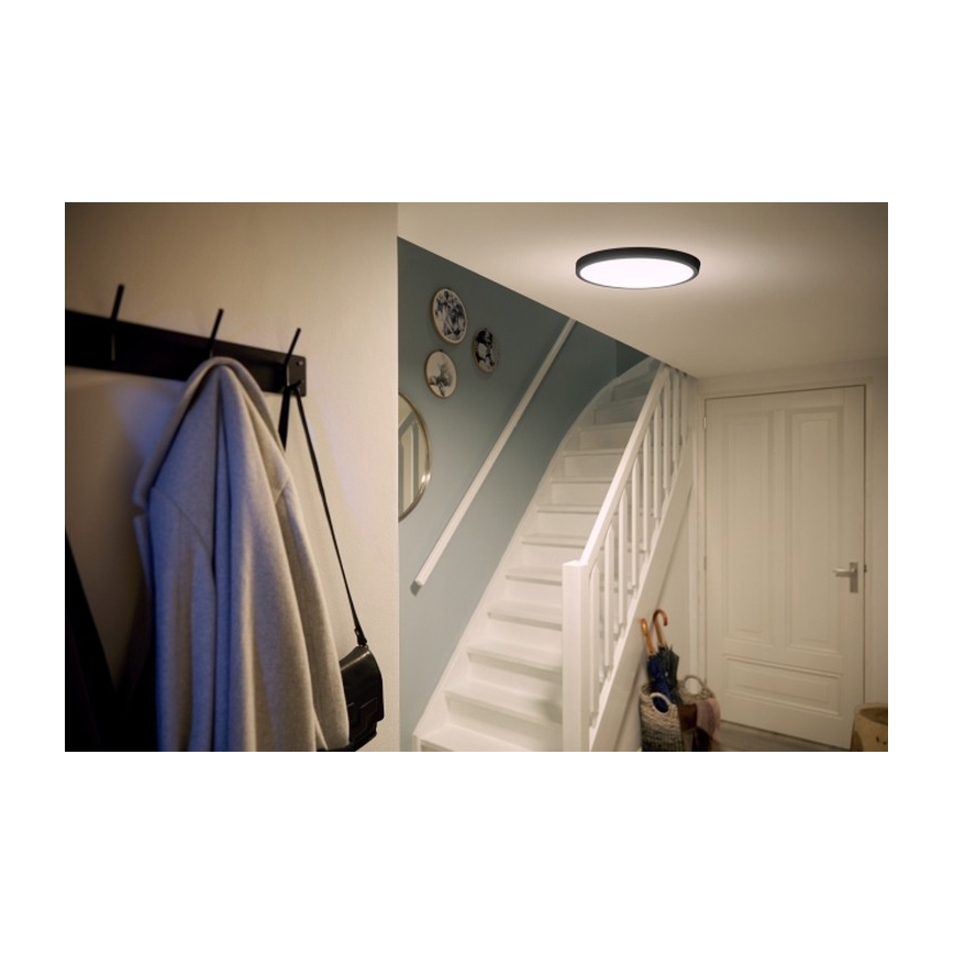 Philips - LED Ceiling light LED/20W/230V 2700K black