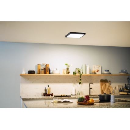 Philips - LED Ceiling light LED/20W/230V 2700K black