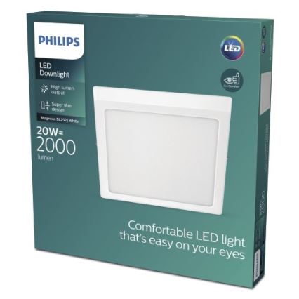 Philips - LED Ceiling light LED/20W/230V 2700K white