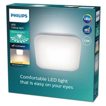 Philips - LED Ceiling light LED/12W/230V 2700K