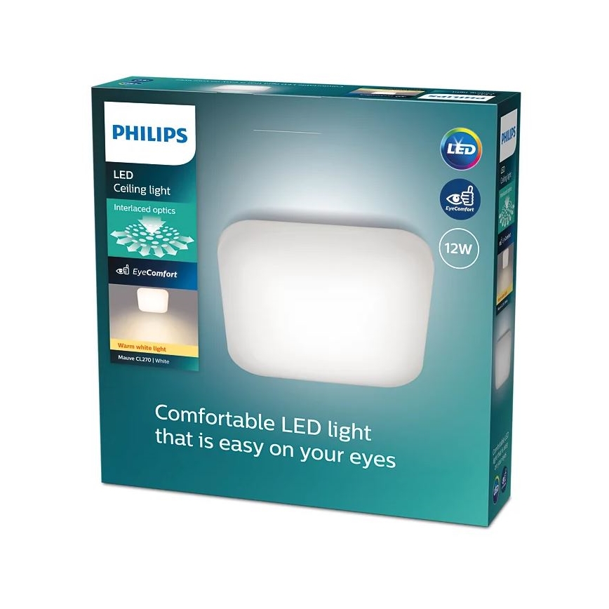 Philips - LED Ceiling light LED/12W/230V 2700K