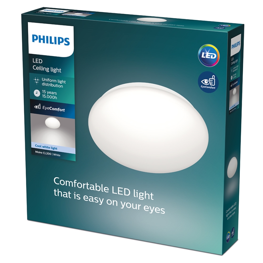 Philips - LED Ceiling light 1xLED/17W/230V 4,000K