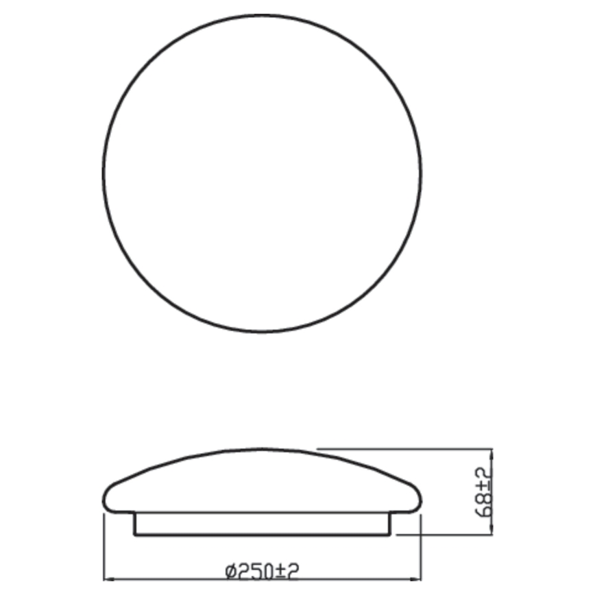 Philips - LED Ceiling light MOIRE CL200 LED/10W/230V